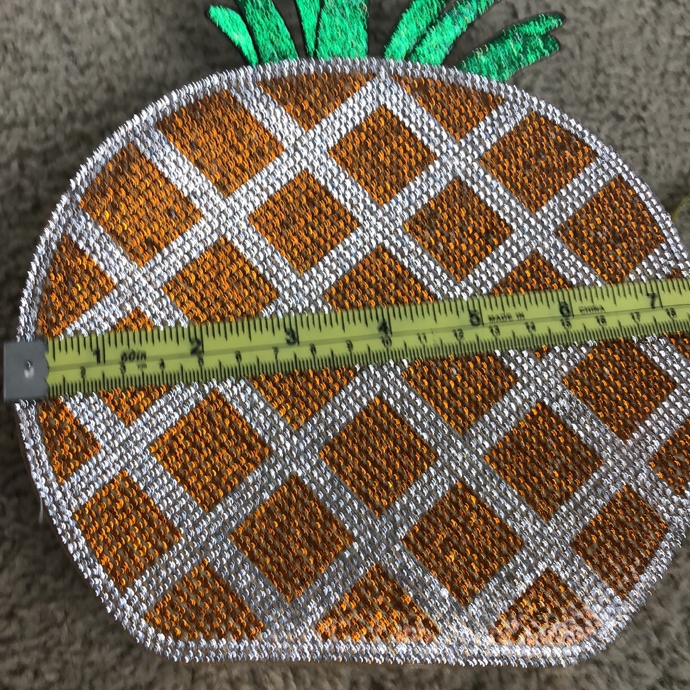 Alessia Pineapple Rhinestone Purse - Picture 9 of 10